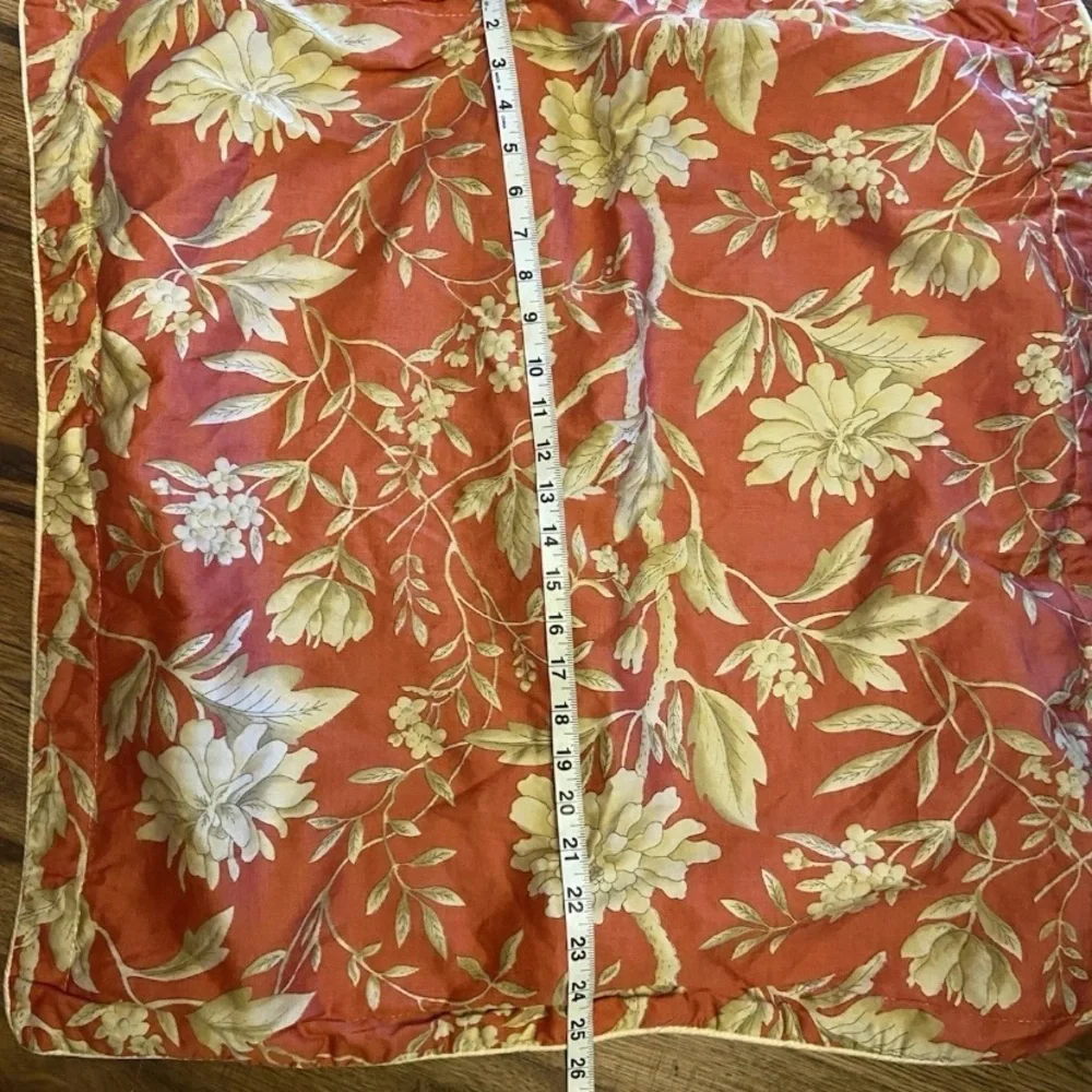 Ralph Lauren VILLA CAMELIA FLORAL Full Queen Comforter Retired EUC & 1 Sham